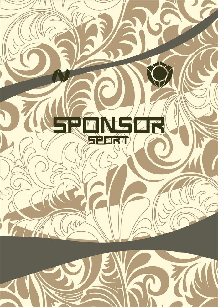 Background team flower vector