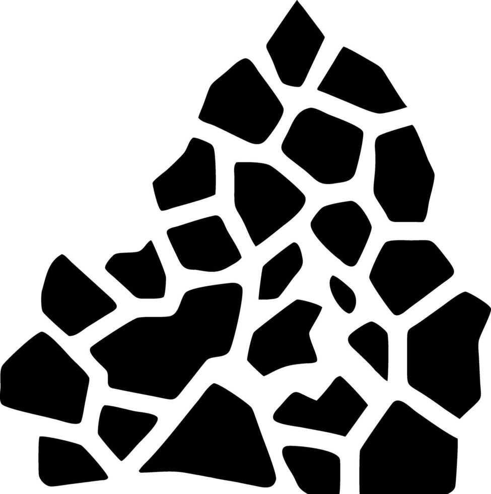 Abstract Black Giraffe Print for Fashion Pattern Designs vector