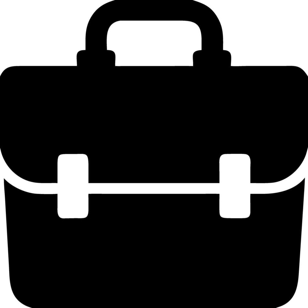 Black Business Briefcase for Office Templates and Business Cards vector
