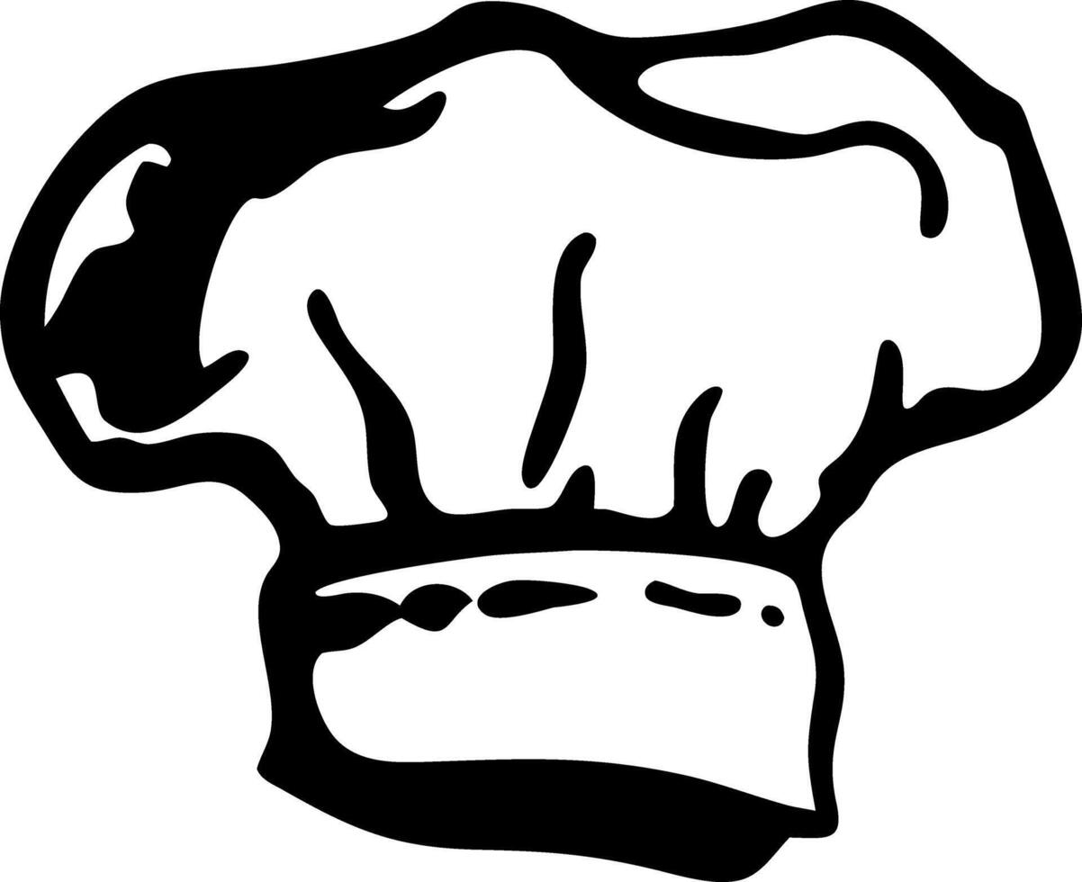 Classic Chef Hat Illustration for Culinary Branding and Decoration vector