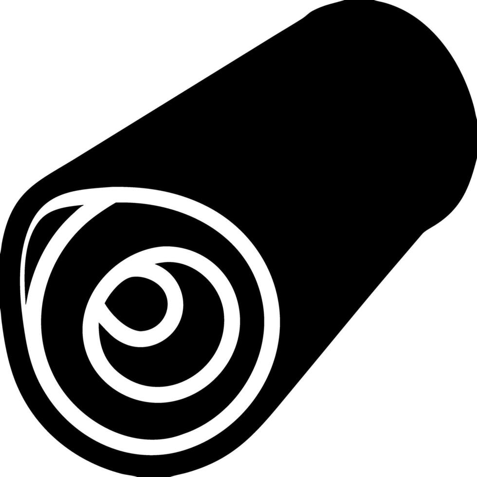 Rolled Paper for Crafts and Design Illustrations vector