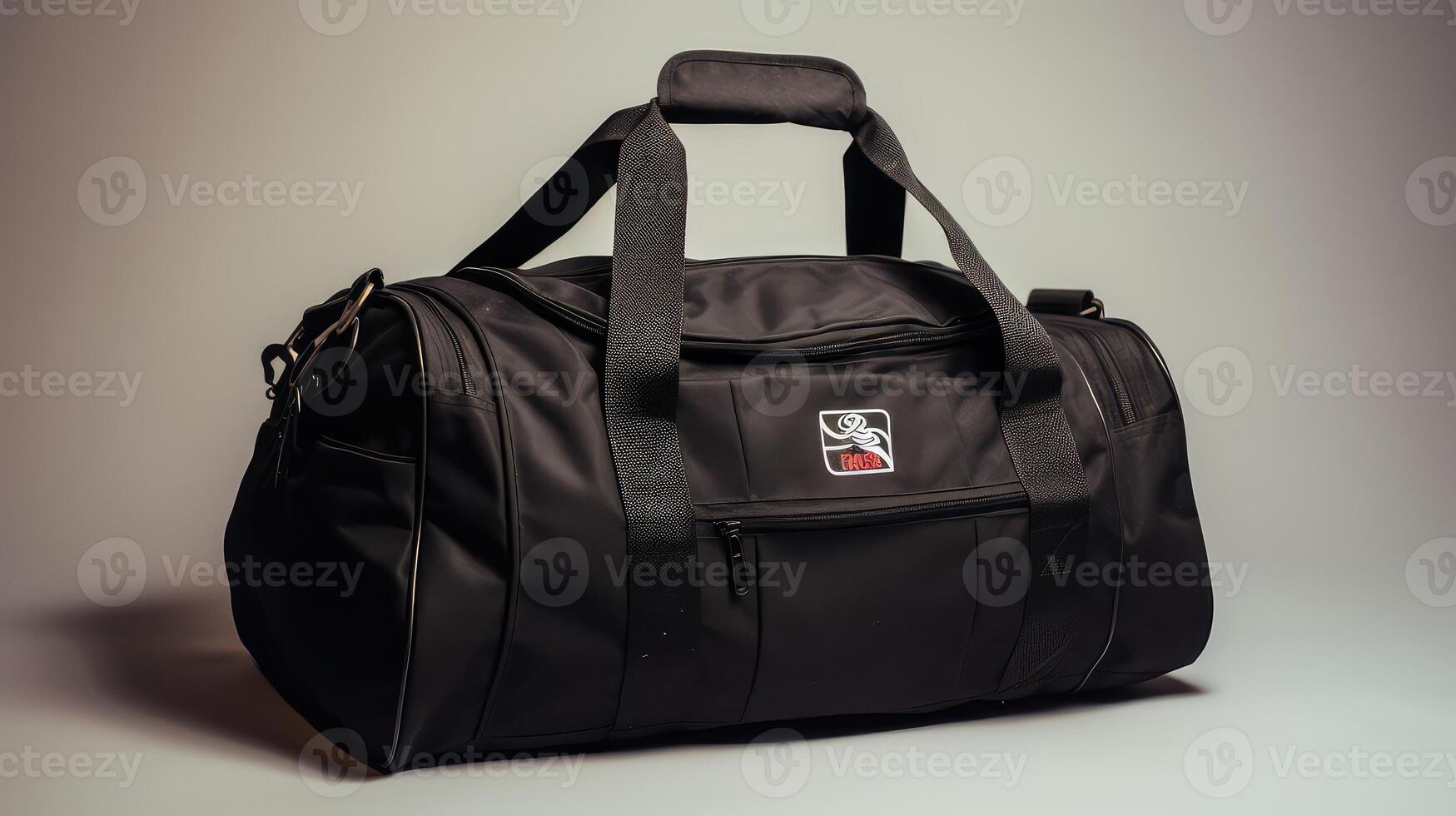 compartments sports bag photo