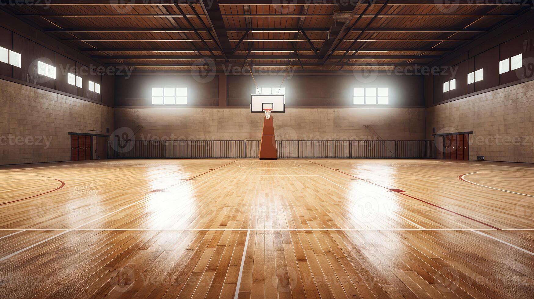 maple basketball court wood photo
