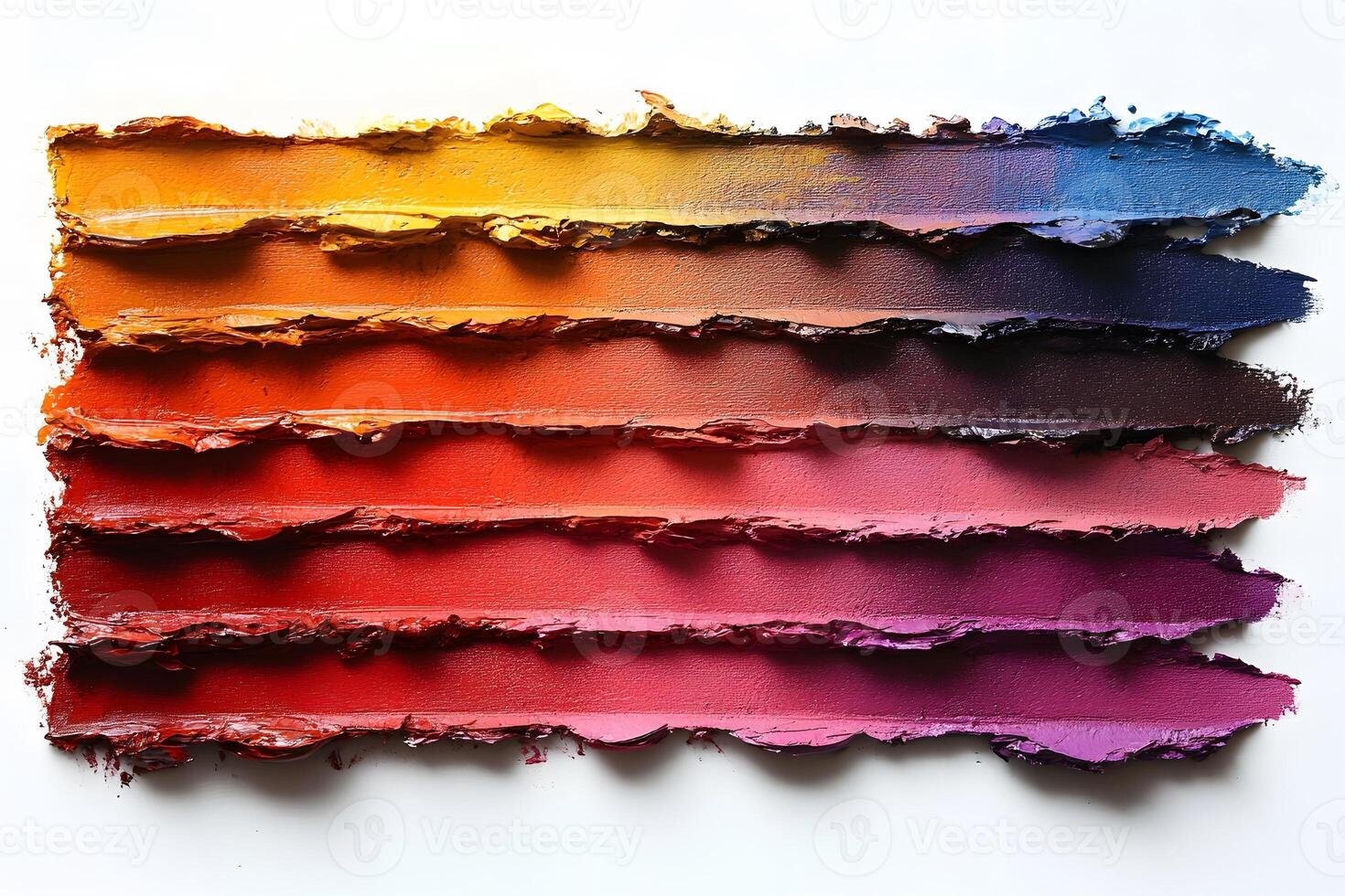 Colorful Textured Abstract Art with Vibrant Paint Strokes for Creative Design photo