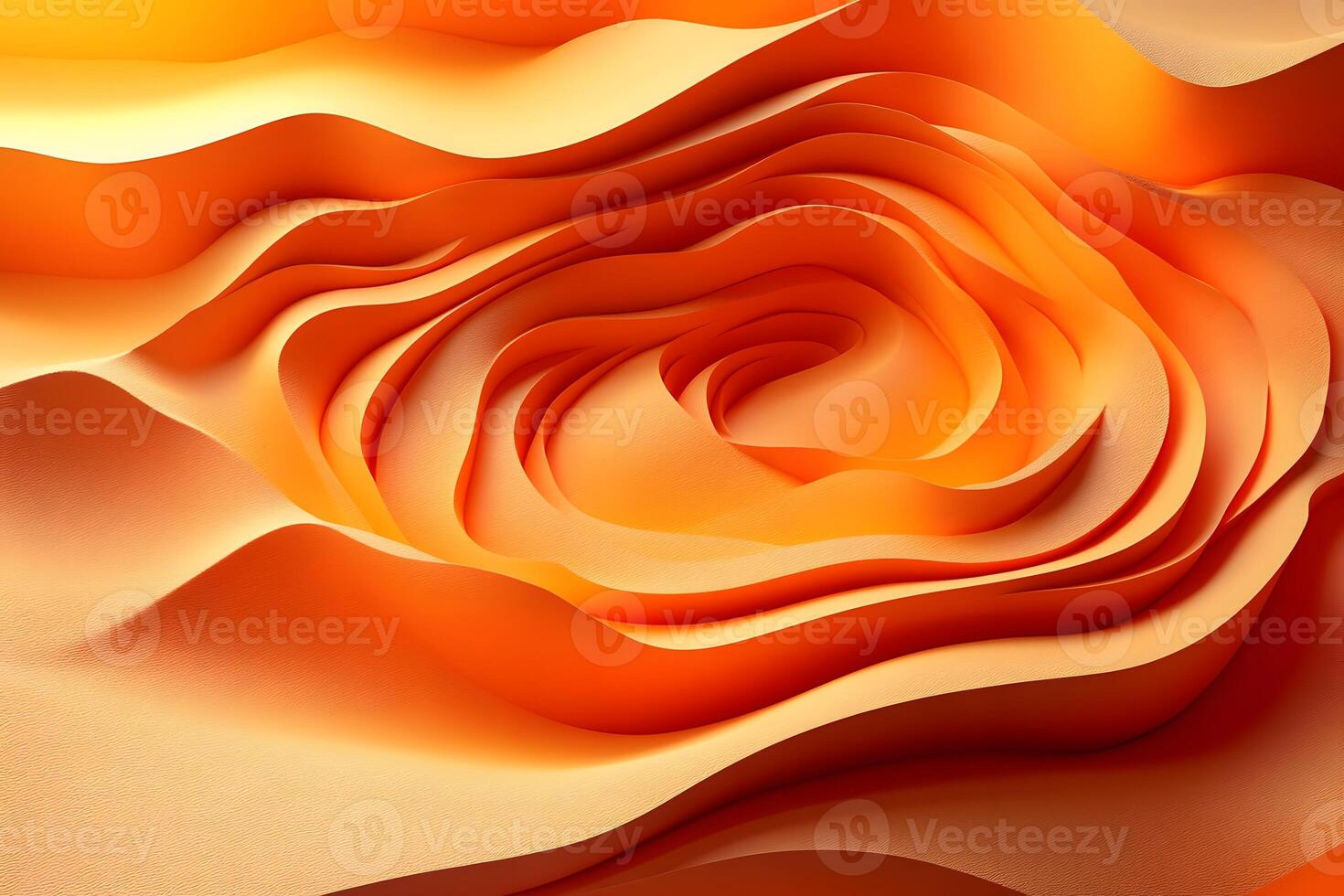 Abstract Orange Paper Layers - Autumn, Texture, Design Concept for Backgrounds and Decor photo