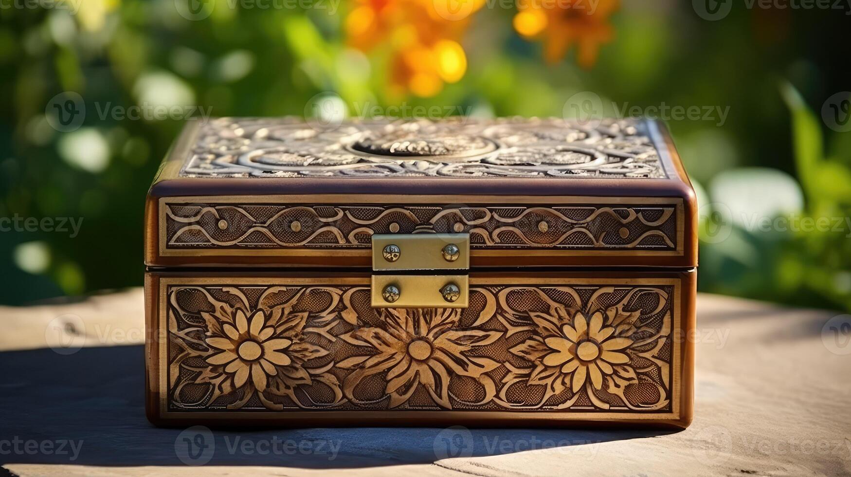 patterns decorative text box photo