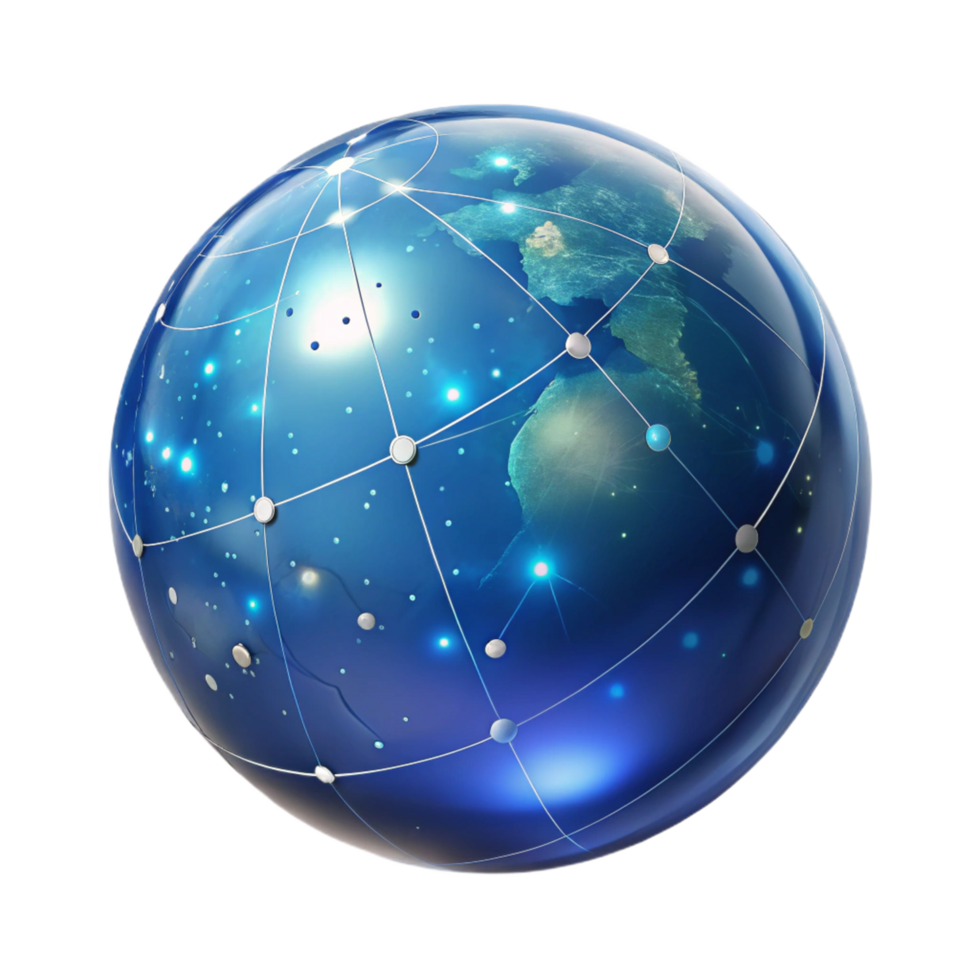 Global Network Connectivity A Visual Representation of Interconnections png
