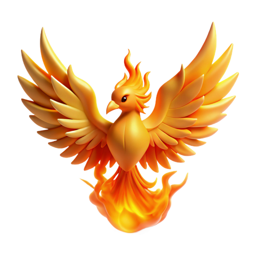 Flaming Phoenix Wings png