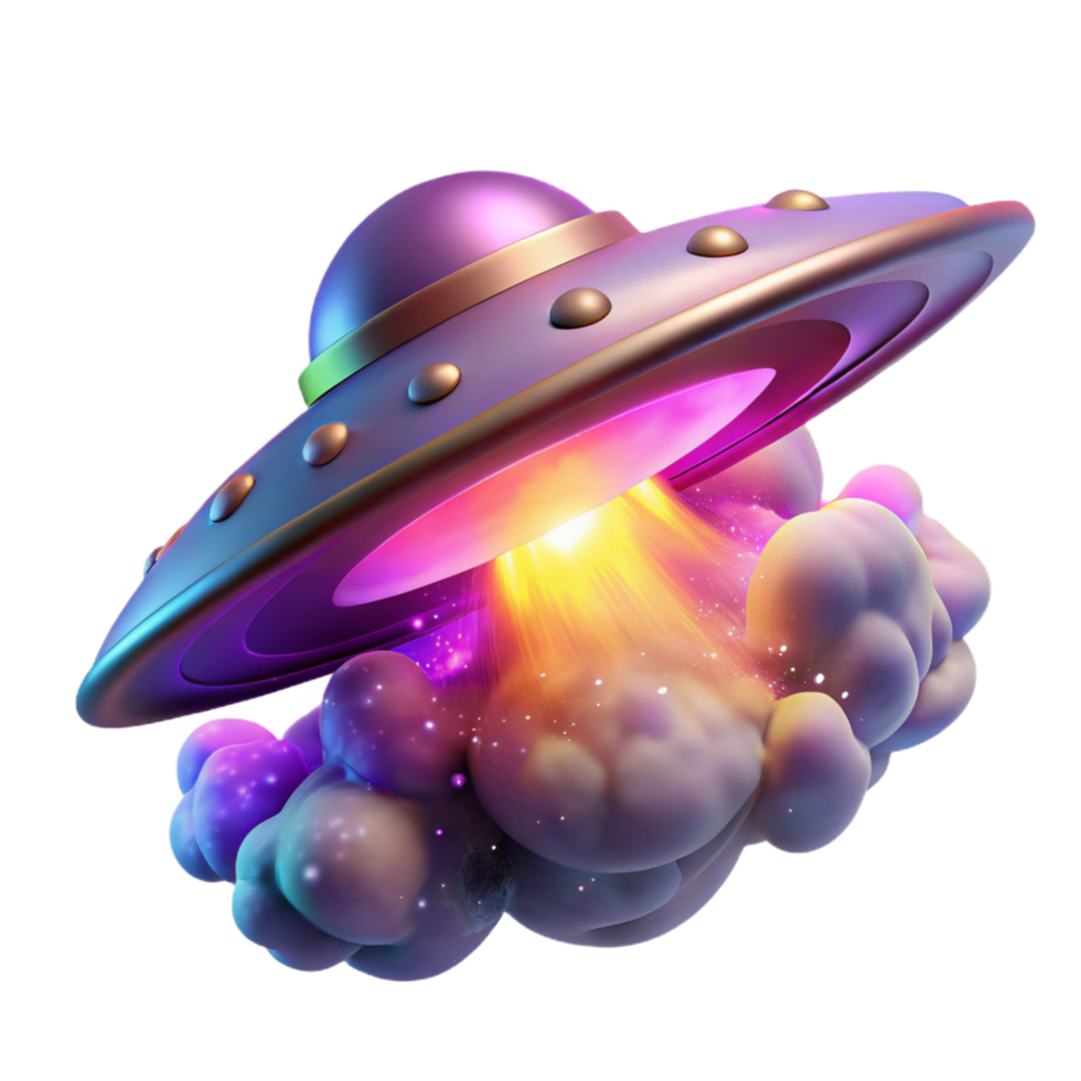 UFO Spaceship Takeoff png