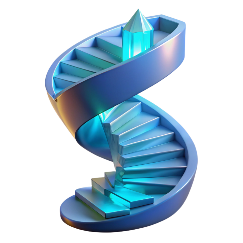 Spiral Staircase to Crystal Peak png