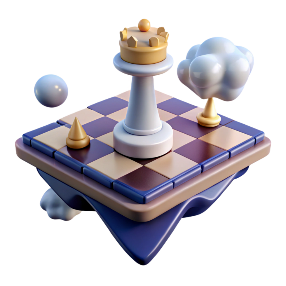 Chess Strategy King, Pawn, Cloud png
