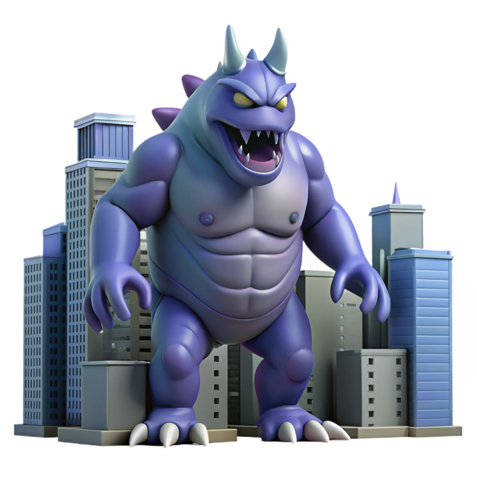 Monster Rampage City Under Siege png