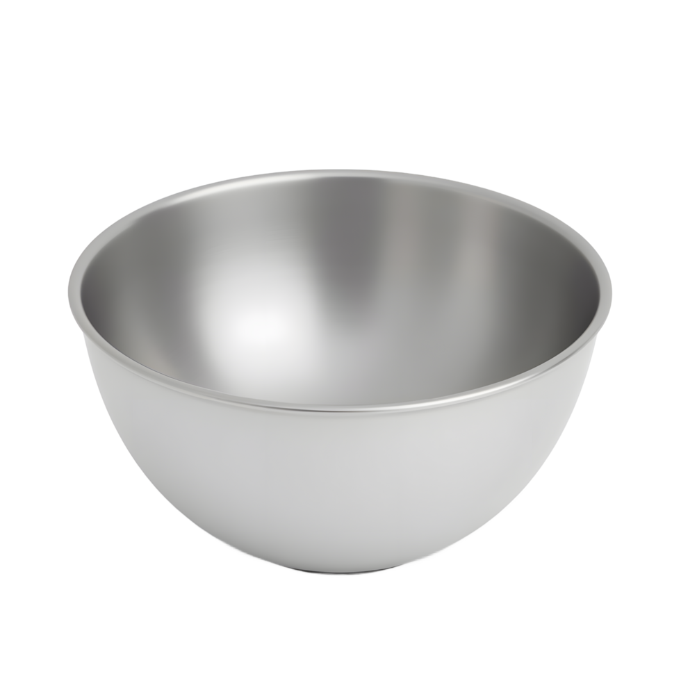 Stainless Steel Mixing Bowl Kitchen Utensil png