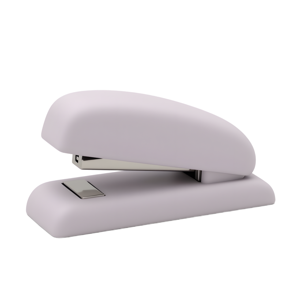 Stylish Lavender Stapler for Office Desk Organization png