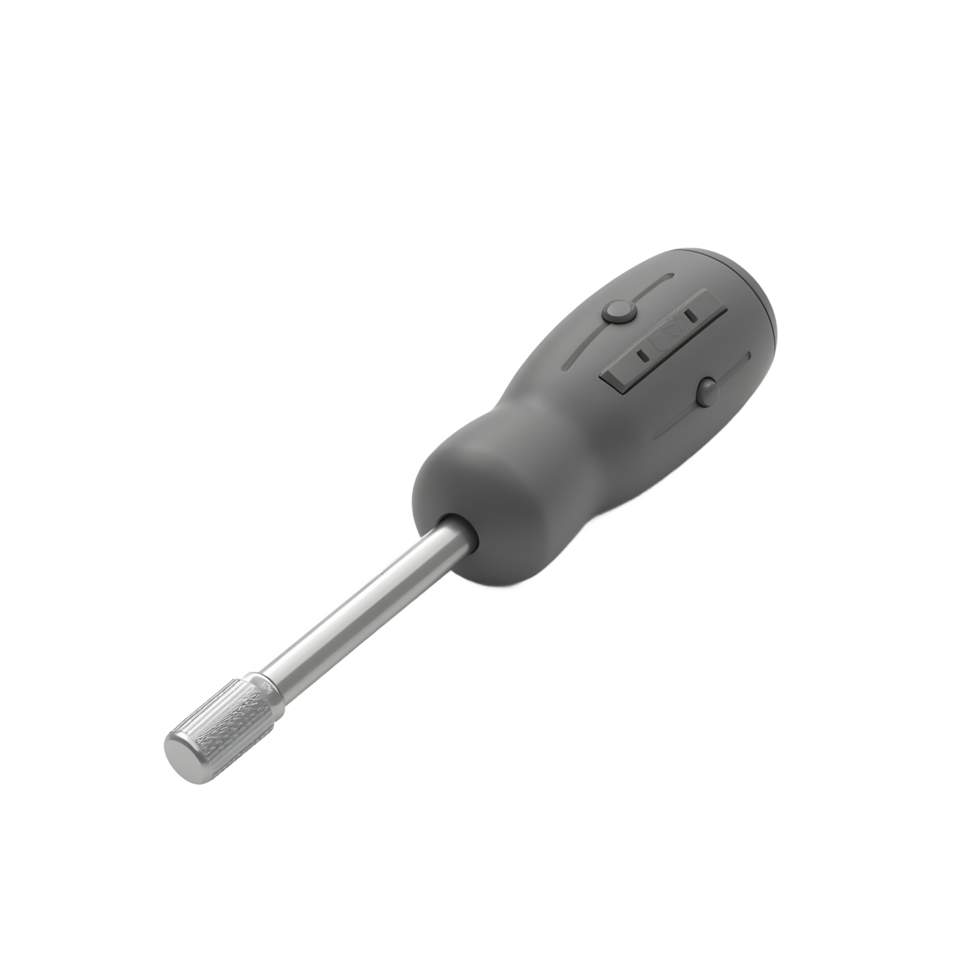 Ergonomic Torque Screwdriver with Adjustable Settings png