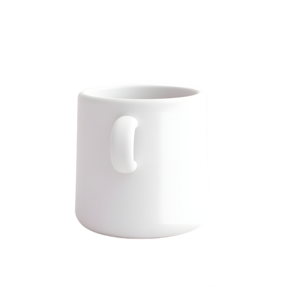 Blank White Mug Coffee Cup Mockup Design Template png