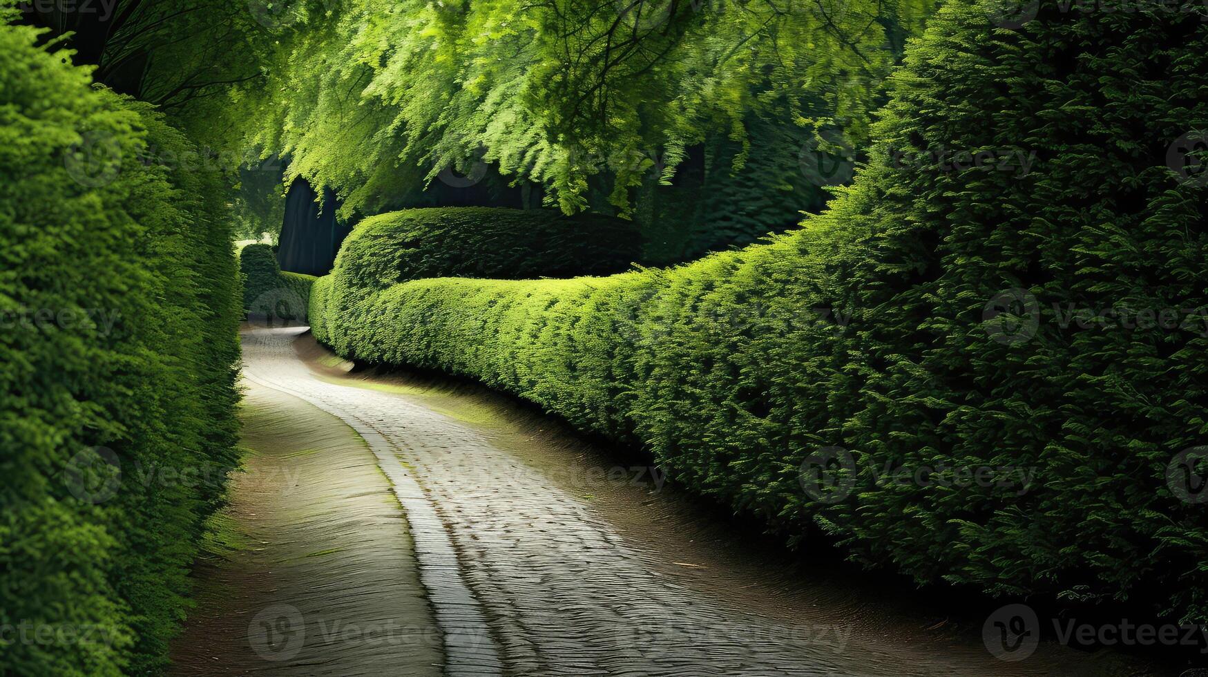 path green hedge photo