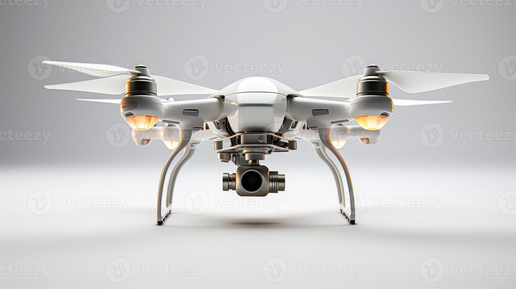 hovering drone white background photo