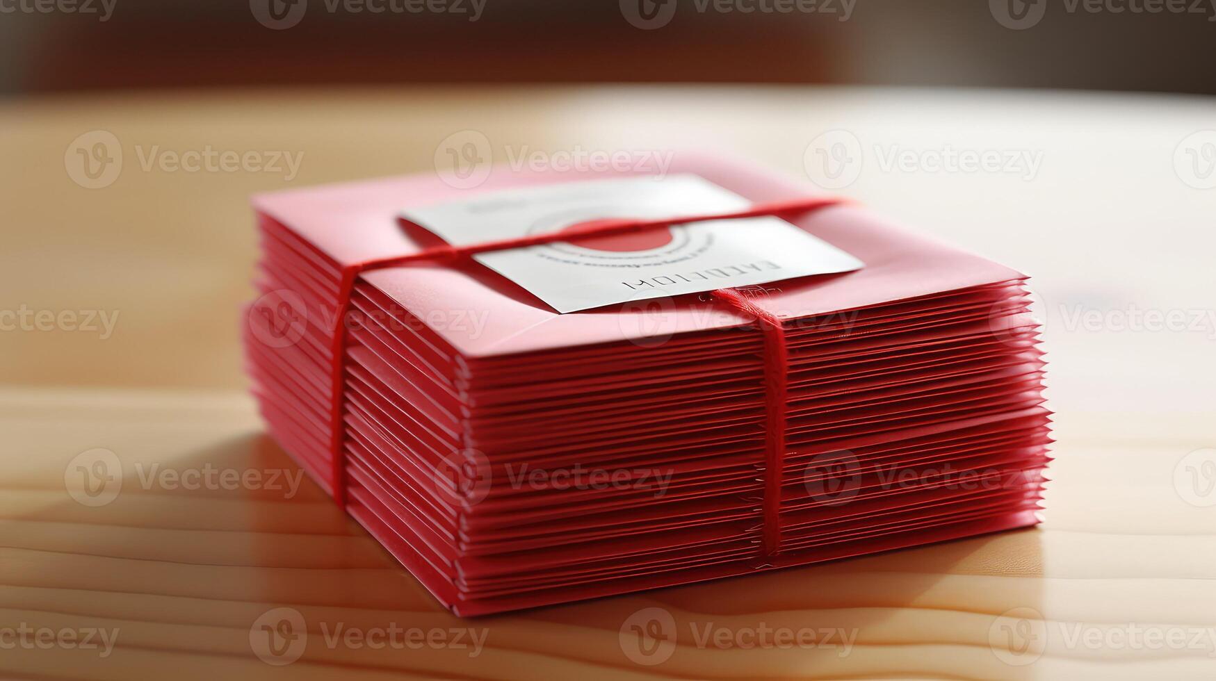 mail rubber stamp red photo