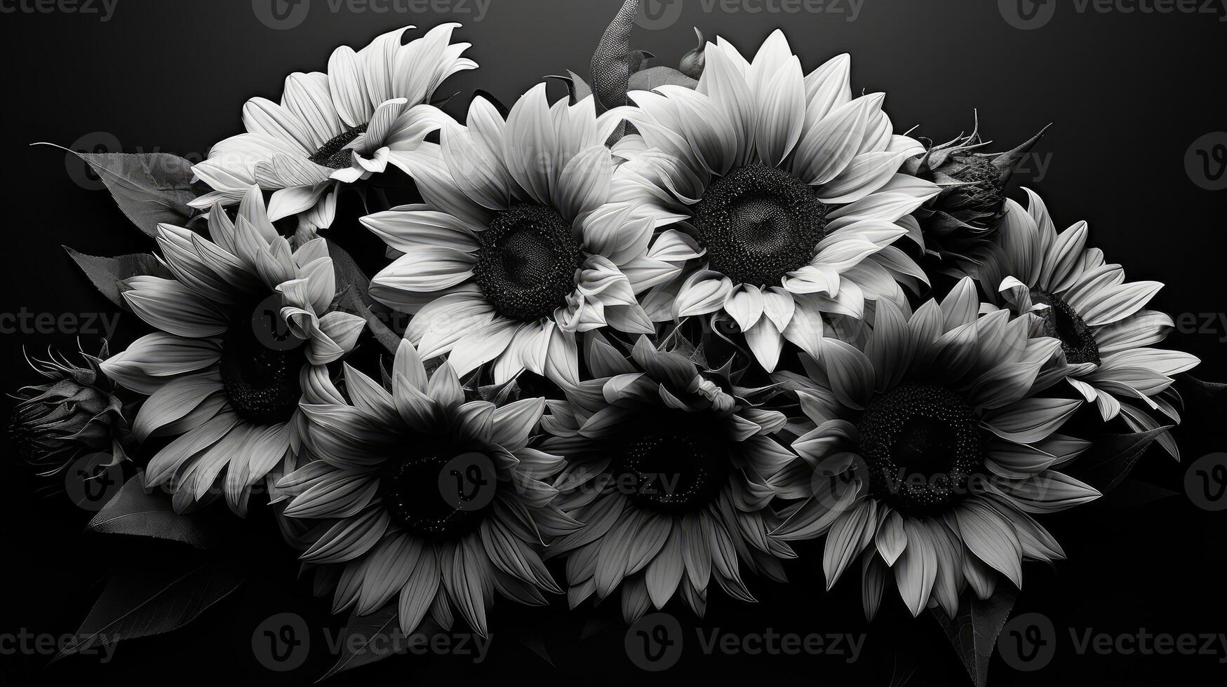 border black and white flower borders photo