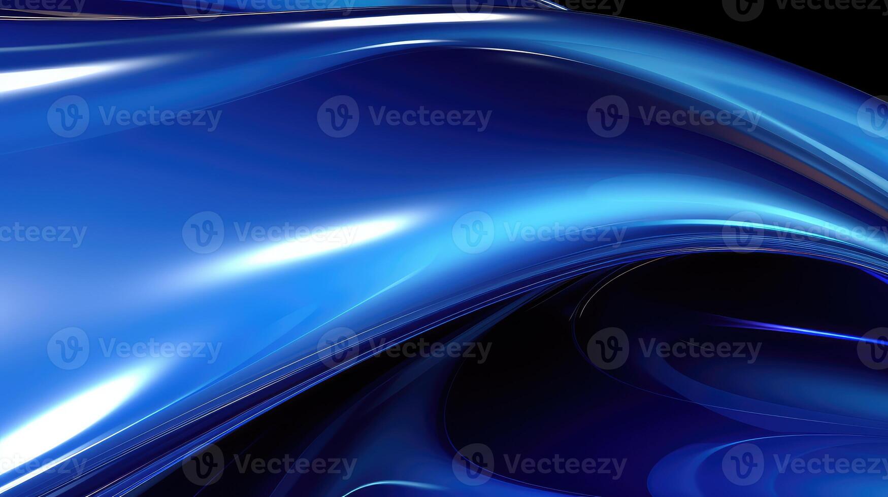 metallic blue chrome background photo
