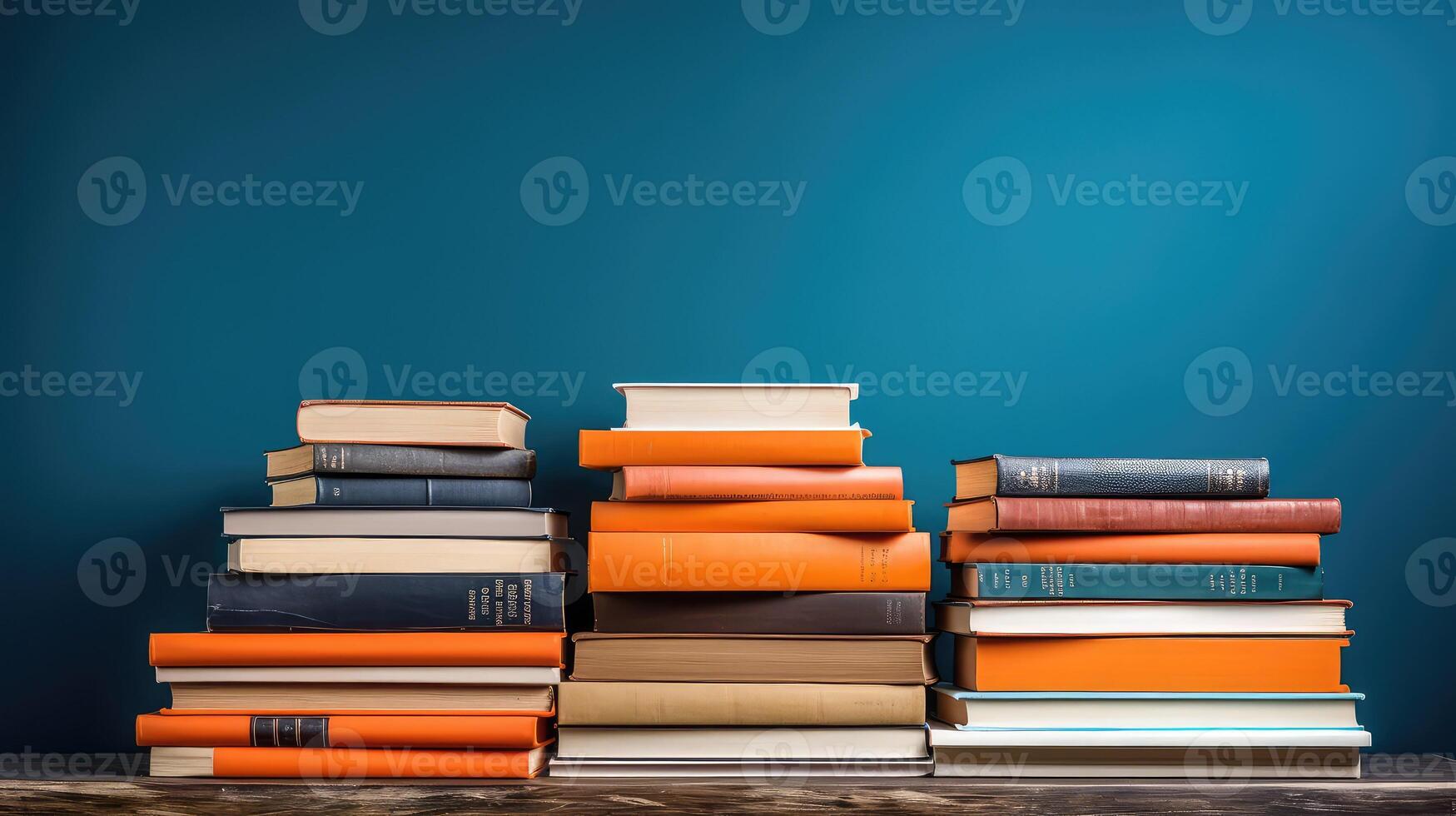 covers orange blue background photo