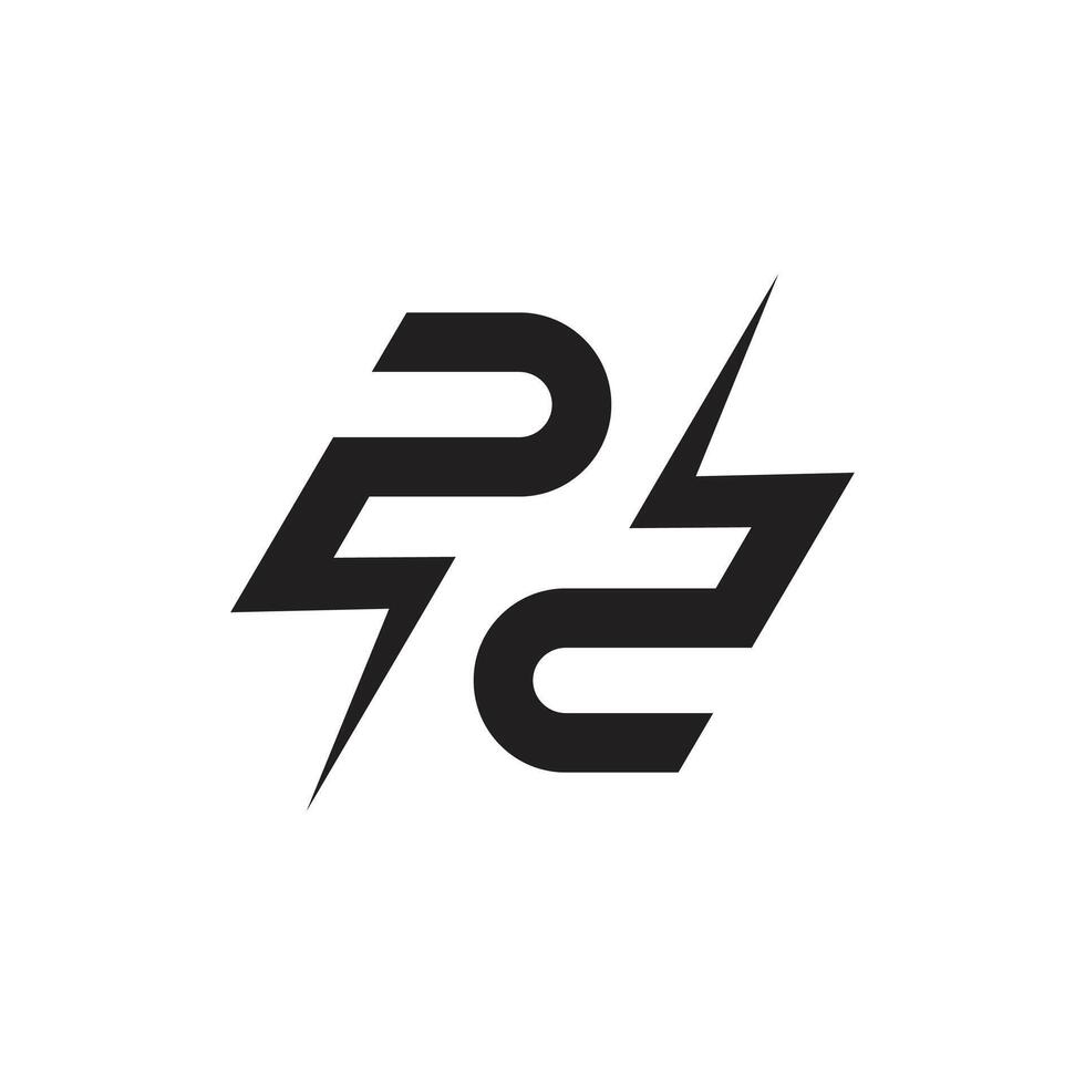 Logo plus black minimalist design with blank background vector