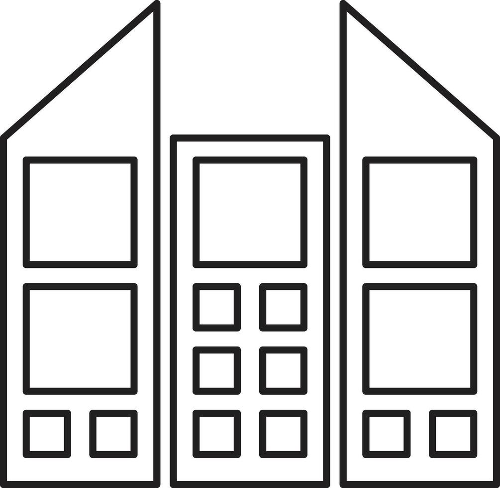 The Essence of Architecture Form, Function, and Aesthetics vector