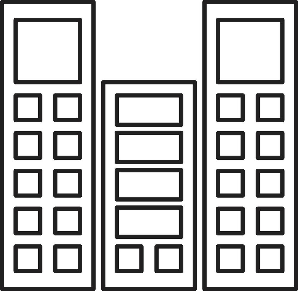 Building Blocks The Foundation of Our Cities vector