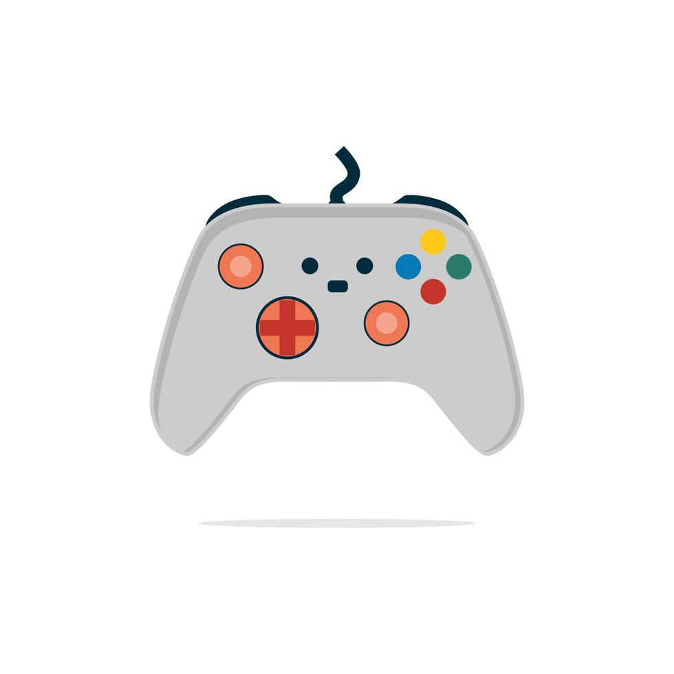Game Controller or Game pad or Joystick Icon Flat joystick icon. vector