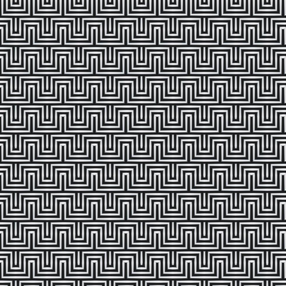 resumen 3d Derecho zig zag modelo diseño modelo utilizar combinación negro y blanco colores. vector