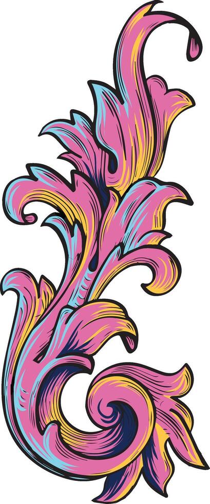 ACANTHUS LEAF DESIGN vector