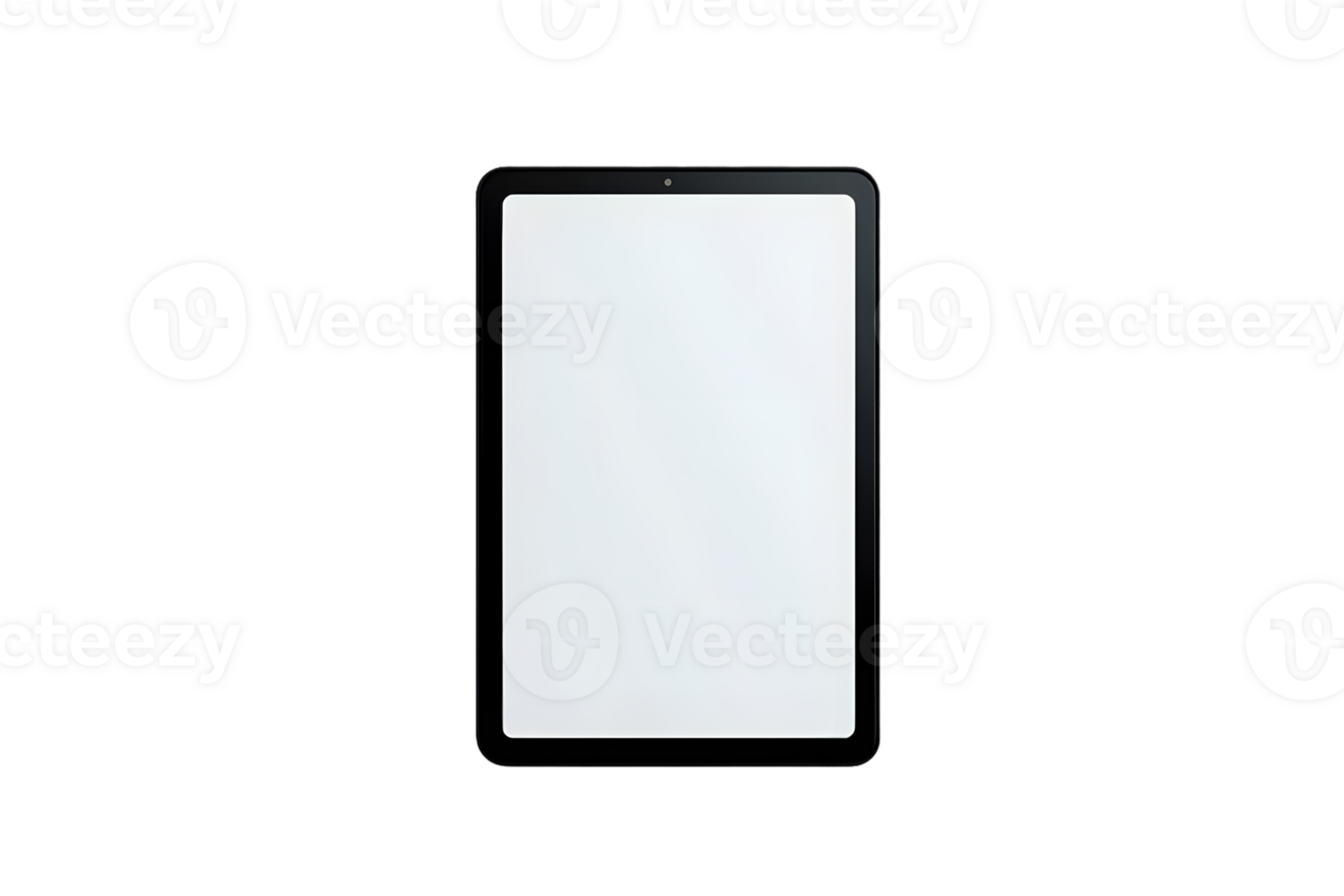 Blank Digital Tablet Isolated on Transparent Background for Creative Design and Mockup png