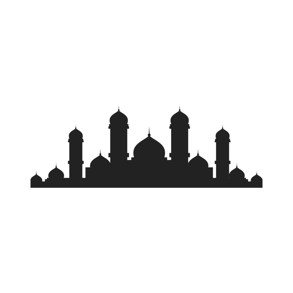 Islamic Mosque silhouette png