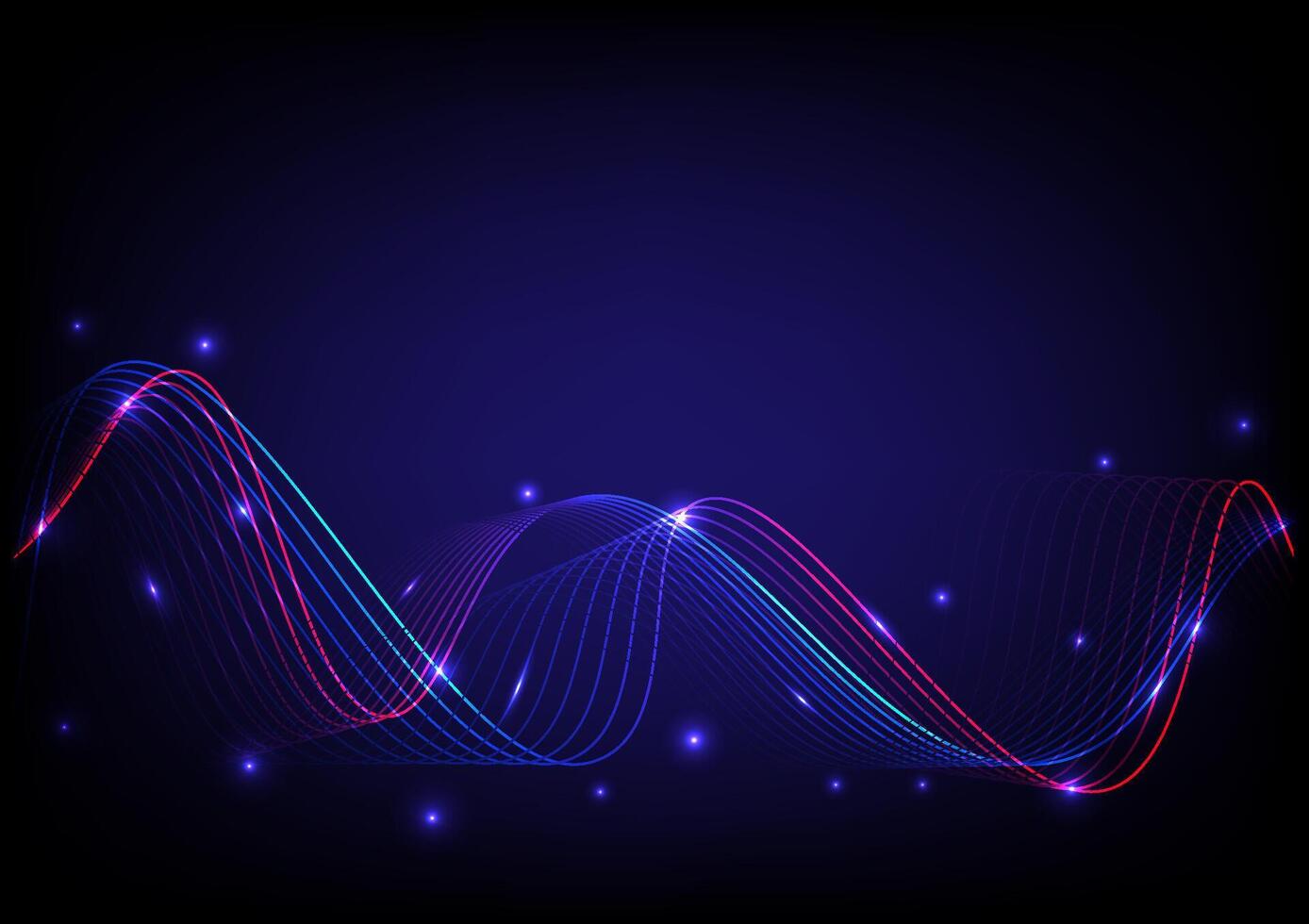 Abstract futuristic background. Wave line fider optic concept.Design for futuristic, fiber optic, wave, telecoms, digital, internet, online, network, communication, connection, neon, line. vector
