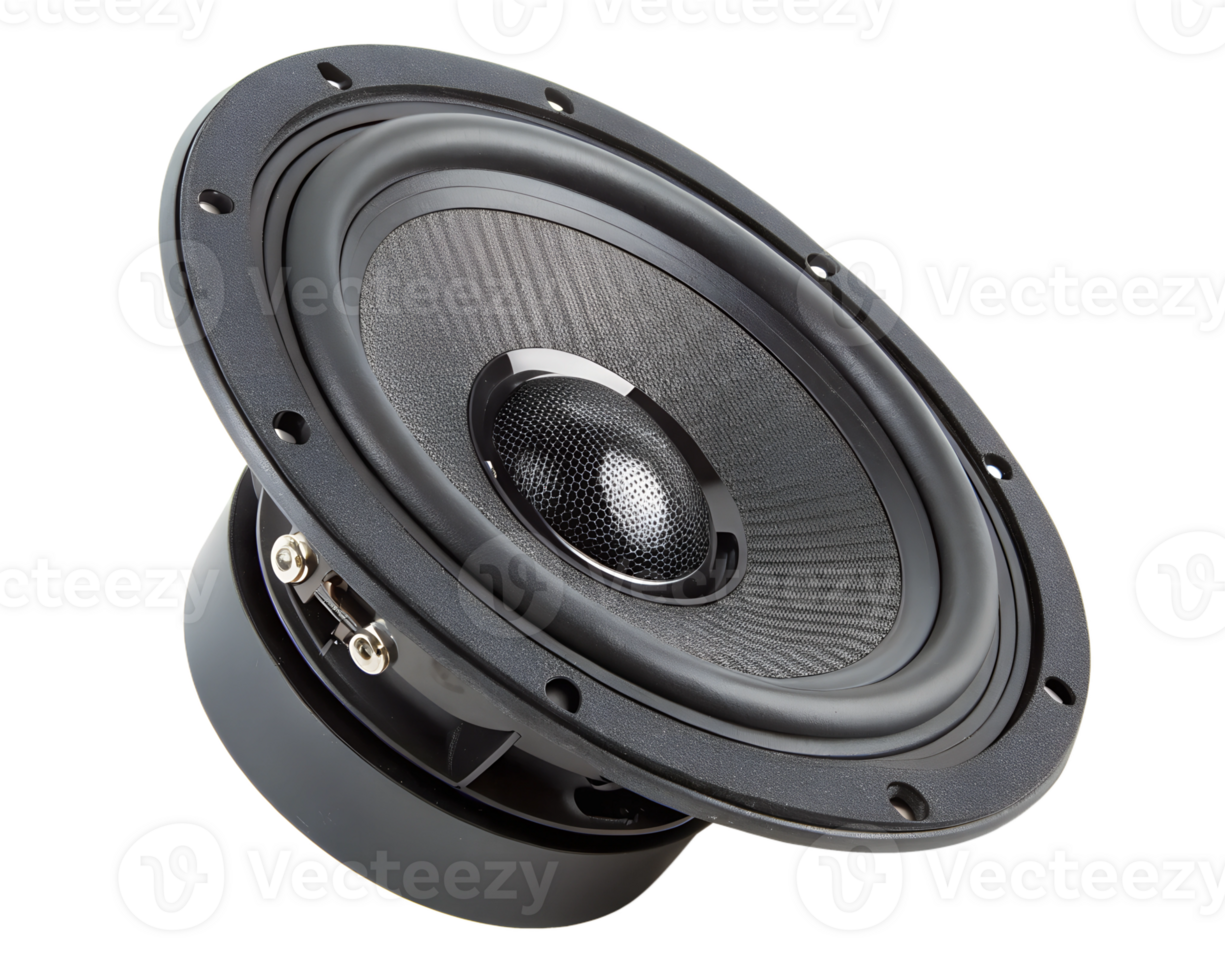 Audio Speaker on transparent background, Sound System png