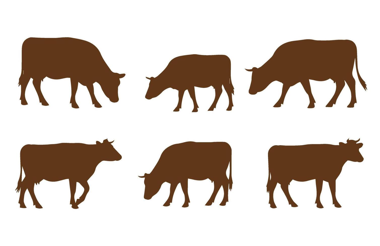 Farm milk cows graphic pack featuring high-quality artwork vector