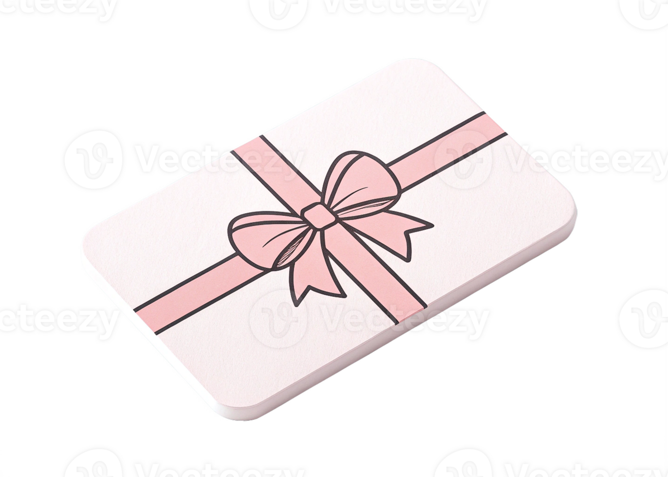 Pink Gift Card Present Bow Ribbon Design Online Shopping png