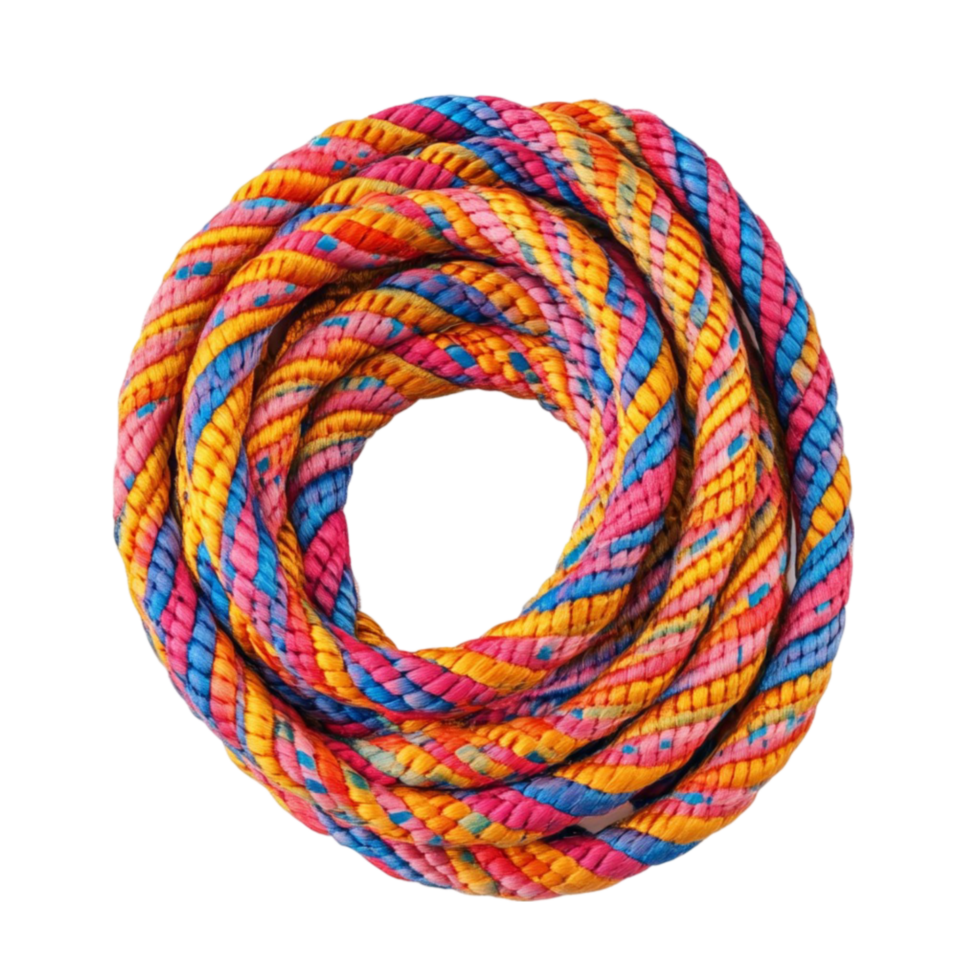 A colorful rope png