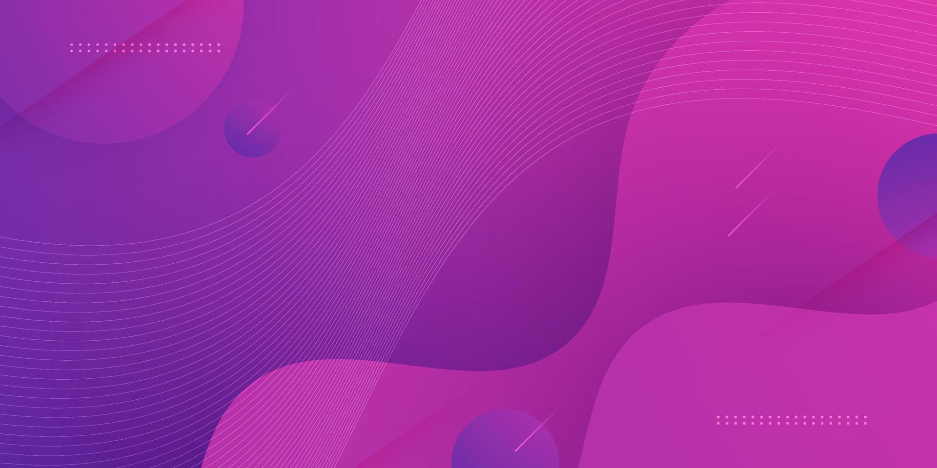 Abstract colorful purple wave background. Simple trendy wave fluid pattern. vector