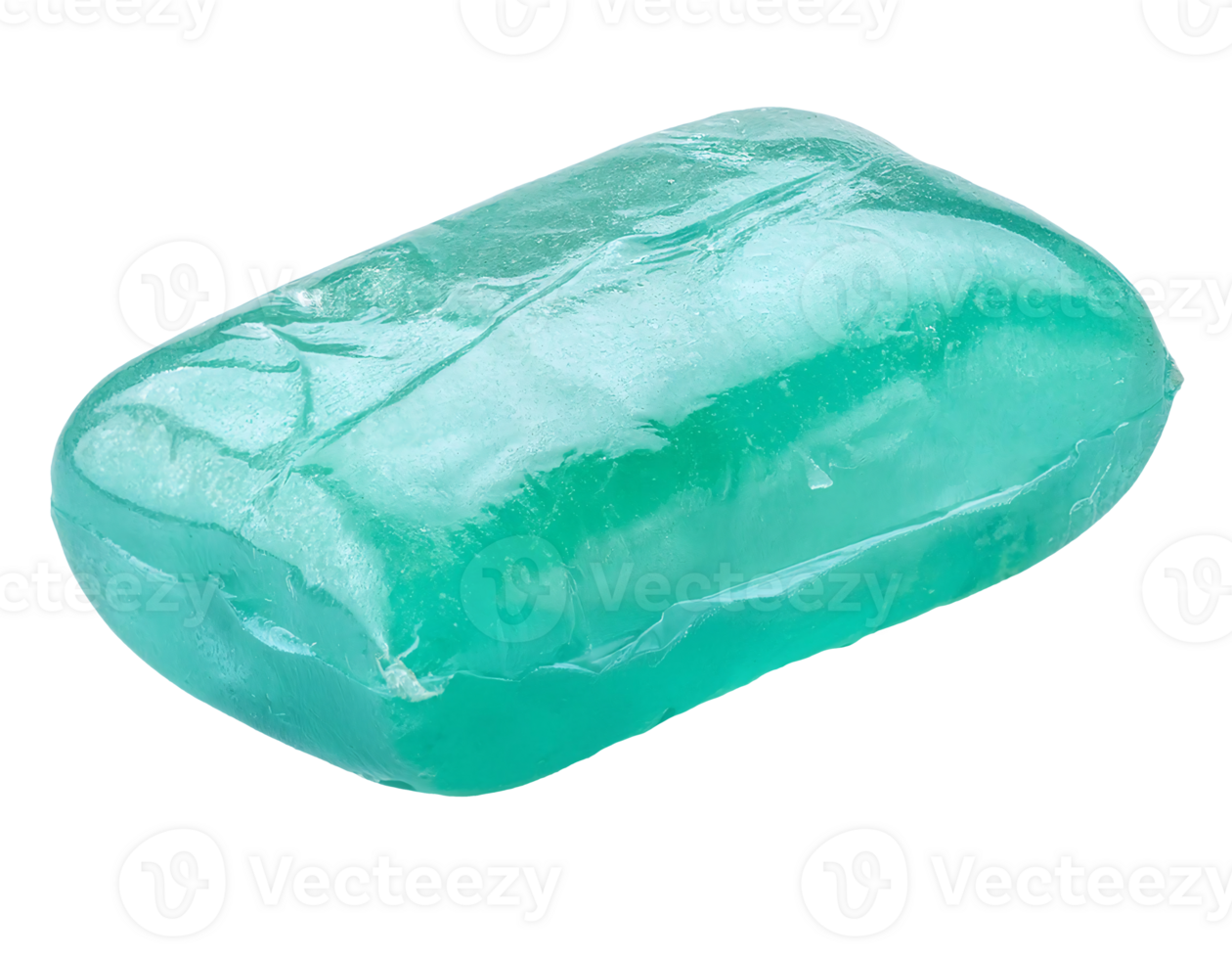 blue menthol candy, translucent mint-flavored hard lozenge, refreshing and cooling sweet treat, glossy texture, on isolated background png