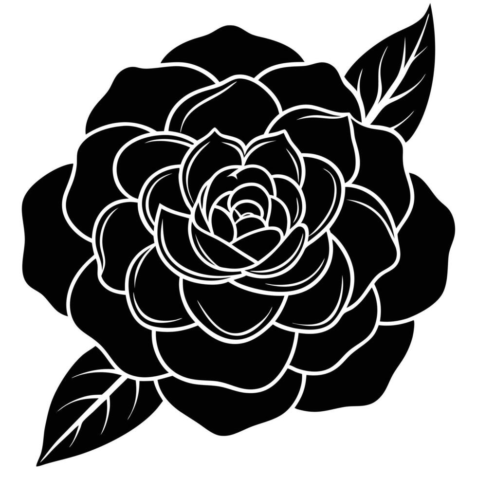 Camellia Monogram Logo vector