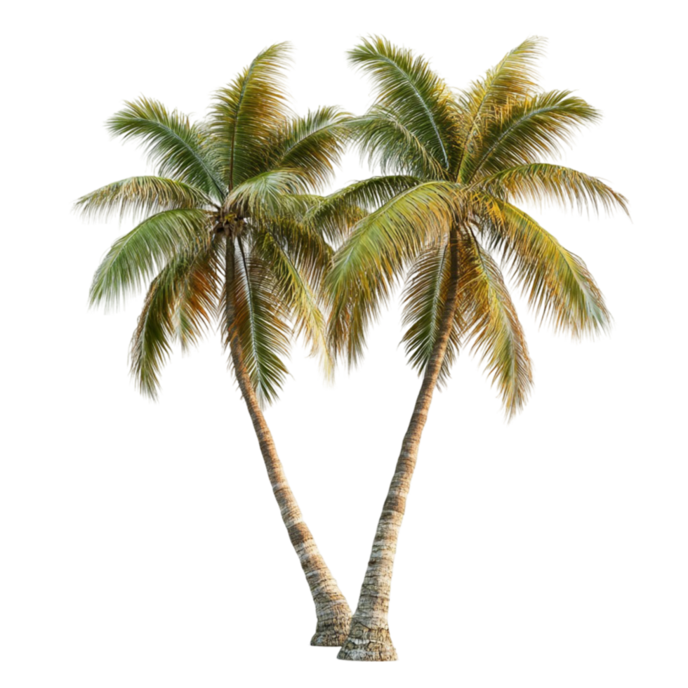 Two palm trees png