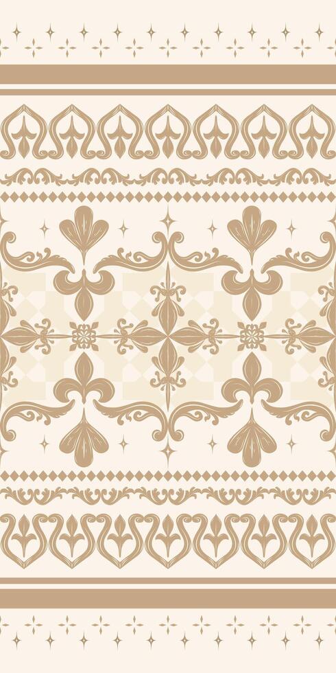 Daylight Starry Gold Sand Luxury Pattern Inspired by Golden Milky Way on Silk. Rich Border Decoration Curl Curve Scroll Ornament Bright Opulence Design for all deco, traditional, hand craft vector