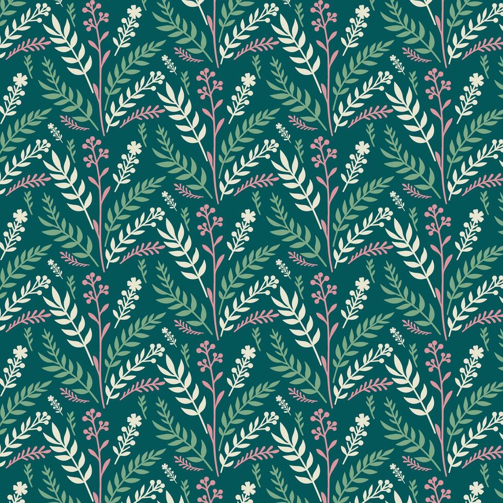 bed sheet texture seamless floral pattern for print on demand fabric and home textiles vector