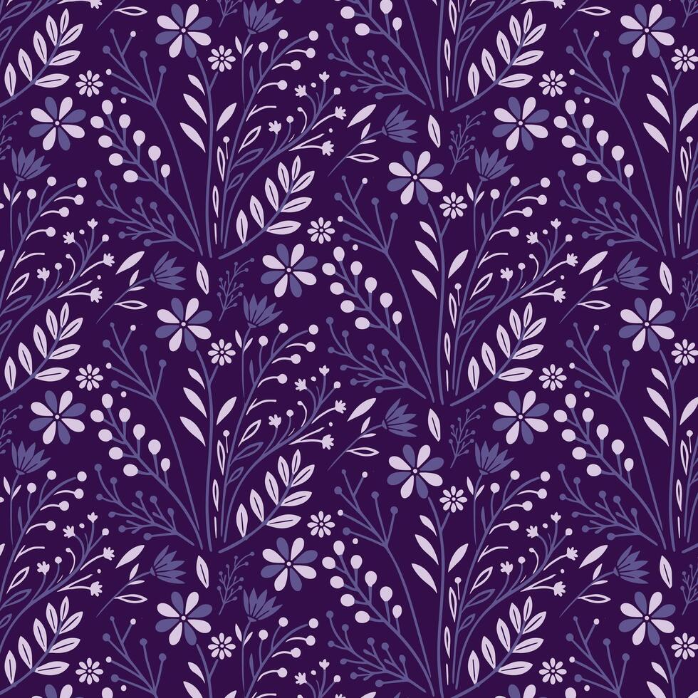 beautiful seamless floral pattern for print on demand wallpaper bedding and home textiles vector