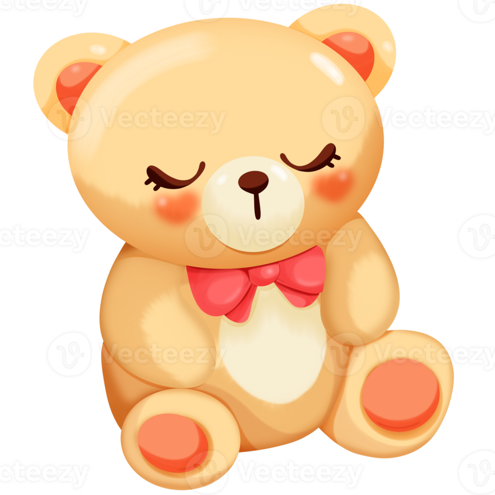 relax brown bear png