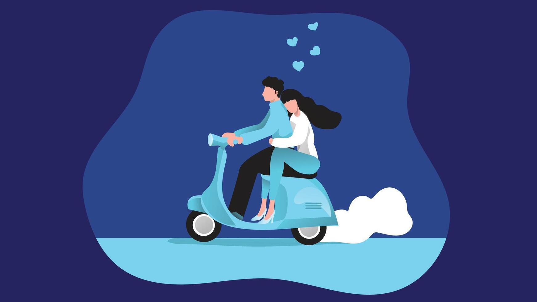 a family together with a heart shape in the background. The family members, such as parents and children vector