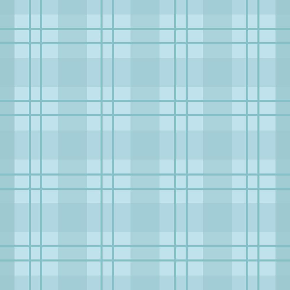 Minimalistic classic tartan check in light blue colors vector