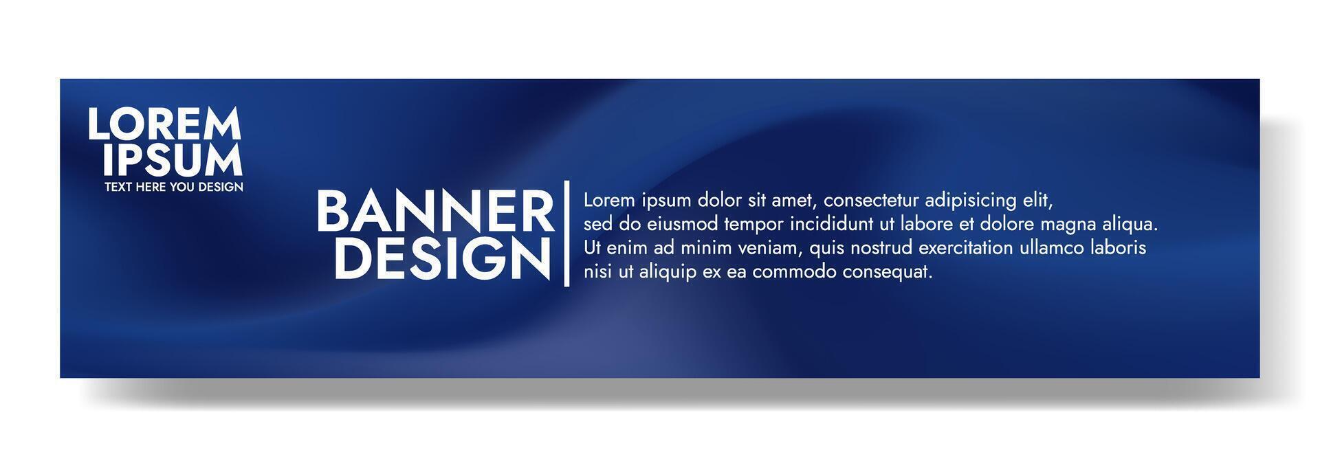 a beautiful background template with blue waves vector